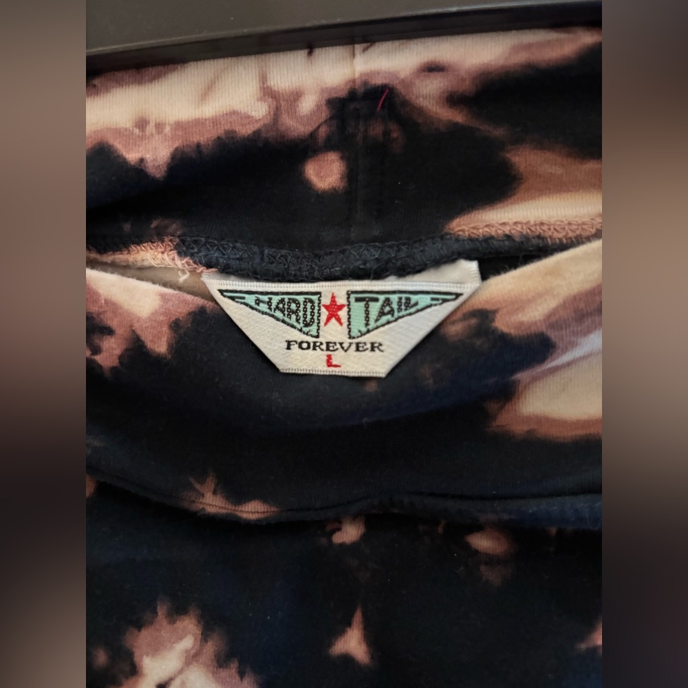 Hard tail forever tie dye leggings pants large - Picture 4 of 4